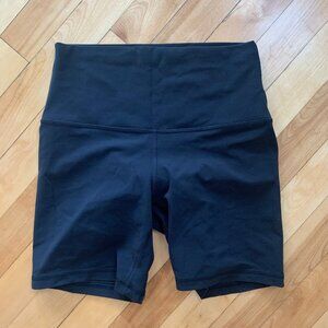 Lululemon Black Bike Shorts Size 6